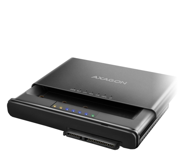 AXAGON Adapter USB-C 10Gbps NVMe M.2 2.5/3.5 SSD&HDD Clone Master 2 ADSA-CC - 1185587 - zdjęcie 2